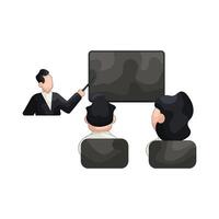 Illustration of Training Programmer vector