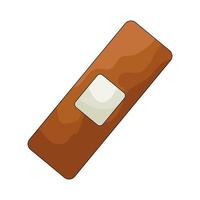 Illustration of a Adhesive Bandage vector
