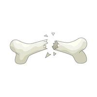 Illustration of Broken Bone vector
