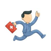 Illustration of Success man vector