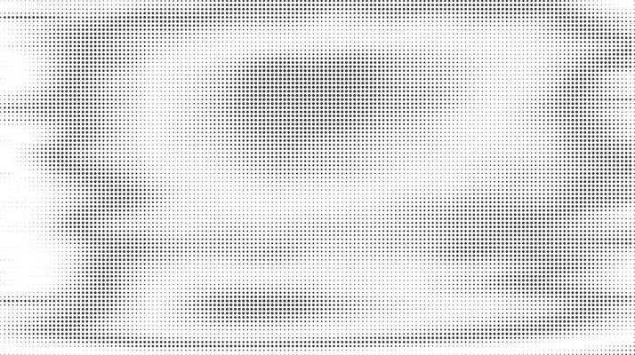 High Contrast Halftone Dots Abstract Background
