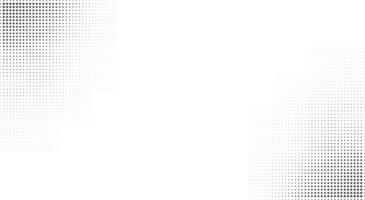 Abstract Fading Dots Halftone Design in Black and White vector