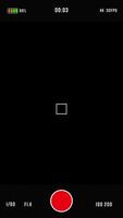 Vertical Smartphone Camera Screen Overlay with REC Icon and HUD Elements on Transparent Background with Alpha Channel for Editing video