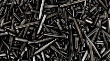 Cinematic Background, Steel Sharp Fragments, Looped, Template with Particles, Reflection, Rotation, Unique Design video
