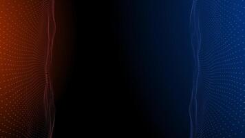 Vibrant abstract patterns showcase dynamic interplay of colors and shapes video