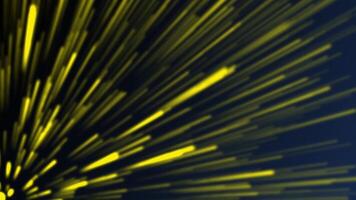 Dynamic light streaks create vibrant energy in a visual display video