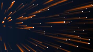Captivating light patterns create stunning visuals in a dynamic display video