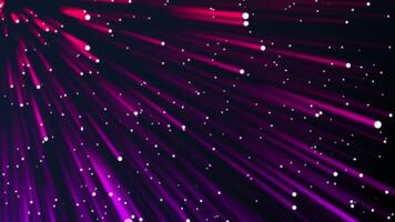 Colorful light rays background creates vibrant atmosphere at night event video