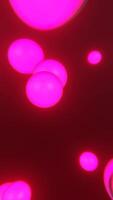 Abstract background 3D vertical neon lava lamp liquid oil blob bubble sphere shapes flow warm colors gradient retro groovy pop animation loop trendy social media advertisement poster project wallpaper video
