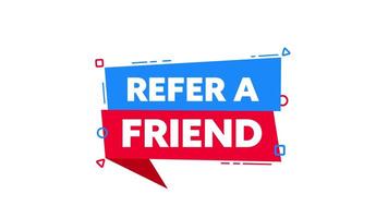 Animated refer a friend banner with alpha channel and green screen video