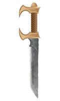 detailed cartoon illustration showing of fantasy and ancient weapons sword isolated on white background vector