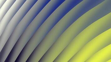 Curved lines in a gradient of yellow blue and gray perfect for abstract backgrounds modern designs digital art and presentations video