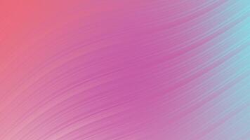Smooth abstract wave lines in pink peach and cyan colors blend seamlessly to form a vibrant background Ideal for New Year banners digital ads or artistic minimal designs video