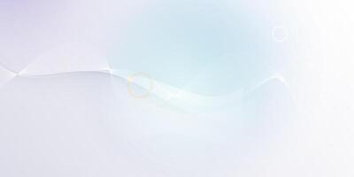 Abstract soft white, wave line pattern and texture on light gray gradient background. element smooth line design. Digital technology concept for luxury business template, banner background vector