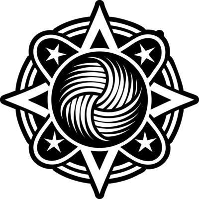 A solid style icon of celestial energy symbol