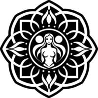 Venus symbol icon in filled style vector