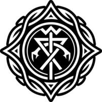 The symbol for the viking order vector