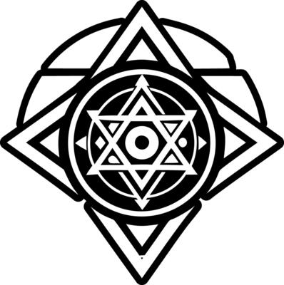 Sacred aura icon in solid style