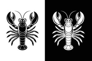 lobster icon symbol template for graphic and web design vector