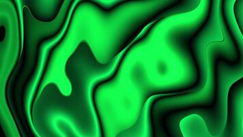 Green liquid abstract background video