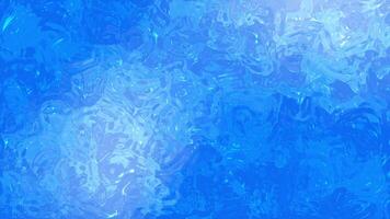 Blue abstract background with a white background video