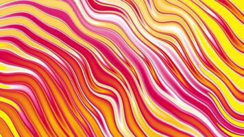 Abstract background with wavy lines and colors video