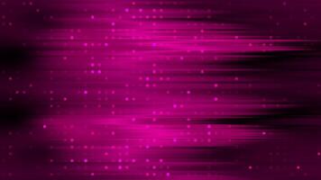 Abstract Magenta Digital Background with Glowing Particles video