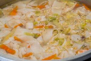 pancit molo soup photo