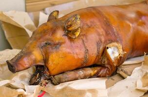filipino style pork lechon photo
