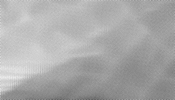 Black dotted textured background, sheet of crumpled craft backdrop. Noisy gritty dot halftone effect, retro banner in grunge style, overlay. Vintage illustration. vector