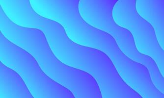 Colorful Abstract Wavy Gradient Shape Background Design vector