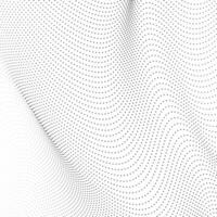 Cyberpunk Dot Grid Pattern Futuristic Abstract Surface Background Design vector