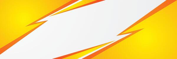 Yellow and orange dynamic abstract background vector