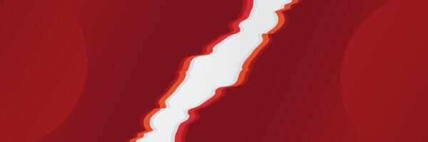 Abstract red torn paper texture background vector