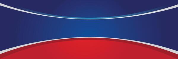 Modern red and blue abstract background vector