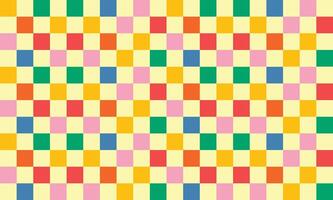 Background square pixel colorful unique design vector