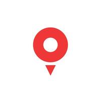 Logo or icon tag location unique design isolated vector