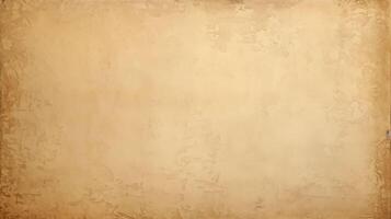 Old paper background, empty texture photo