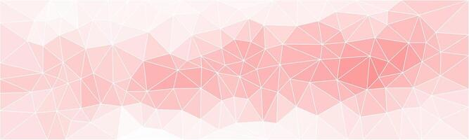 A soft abstract background with polygonal shapes in shades of pink and white, forming a gentle low-poly pattern with a flowing, gradient-like appearance. vector