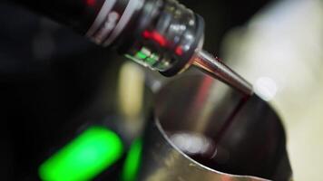 Adding Syrup When Making Coffee video