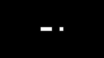 Glitch Looping Buffering Animation With Bar Motion On Dark Background video