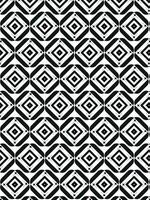 A black and white geometric pattern with squares vector