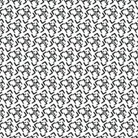 A black and white pattern with many small squares vector