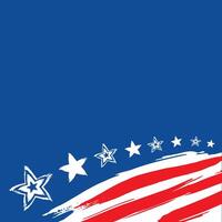 USA background with copy space for your text vector
