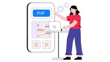 App Developer 2D Flat Animations video