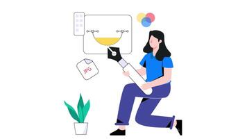 Designing Tool 2D Flat Animations video