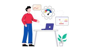 Performance Testing 2D Flat Animations video