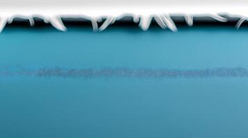 Abstract close-up of a blue surface with white textures and subtle patterns, evoking tranquility photo
