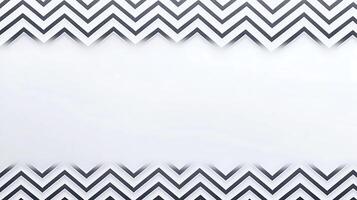Abstract pattern design featuring zigzag lines in black and white with a clean background photo