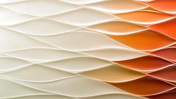 Abstract wave pattern in soft colors creating a serene backdrop for design projects photo
